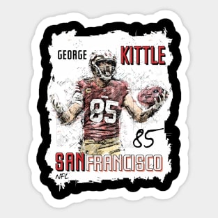 George Kittle 85 49ers - NFL - San Francisco - Fun Sticker